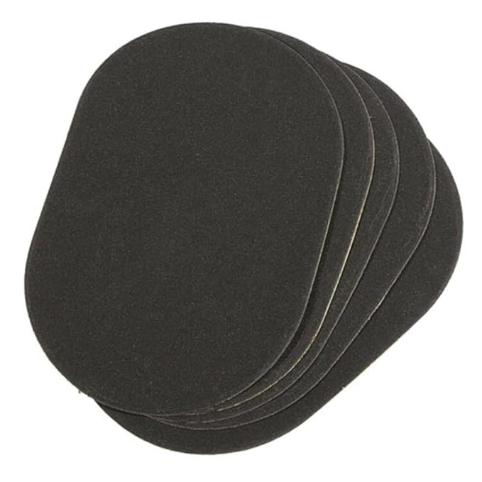 Smooth Away Facial Hair Remover Pads Exfoliation Kit for Women Girls, Smooth Legs and Facial Hair Removal Pads in 2 Sizes, Fine Black Sandpaper for Lips and Skin, Hair Removal and Exfoliation Kit