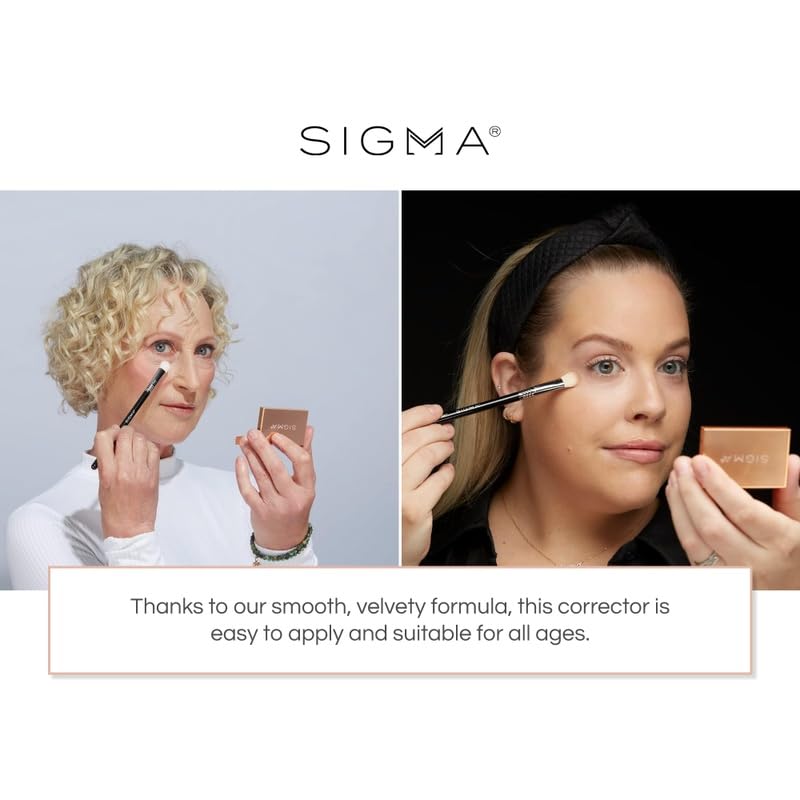 Sigma Beauty Spectrum Color-Correcting Duo – Color Correcting Cream for Concealing and Priming Skin, 2in1 Makeup Set with Buildable, Customizable Shades for all Skin Types (Medium to Dark)