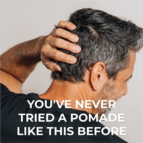 DS Labs Revita Hair Thickening Pomade for Men - Matte Finish, Medium Hold Styling Cream, With Biotin, Caffeine & Beeswax, Supports Fuller-Looking Hair, 3.3 Fl Oz