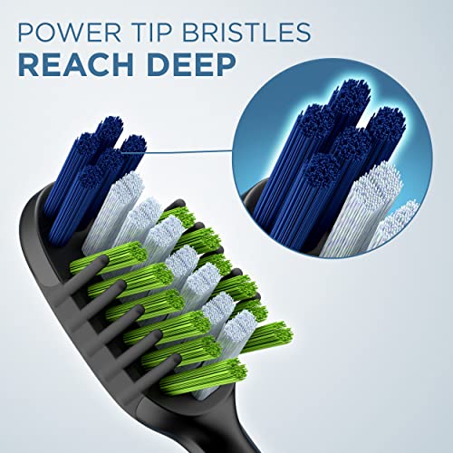 Oral-B Clic Toothbrush Whitening Replacement Brush Heads, Black, 2 Count