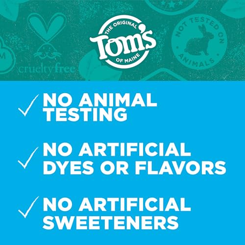 Tom's of Maine Fluoride-Free Rapid Relief Sensitive Toothpaste, Fresh Mint, 4 oz. (Packaging May Vary)