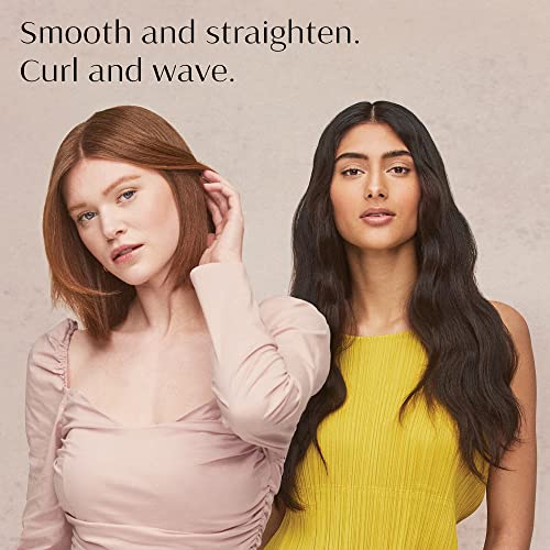 T3 SinglePass StyleMax Professional 1" Ceramic Flat Iron with Custom Heat Automation, 9 Heat Settings, Longer Ceramic Plates, for Straightening, Waving, Curling & Styling