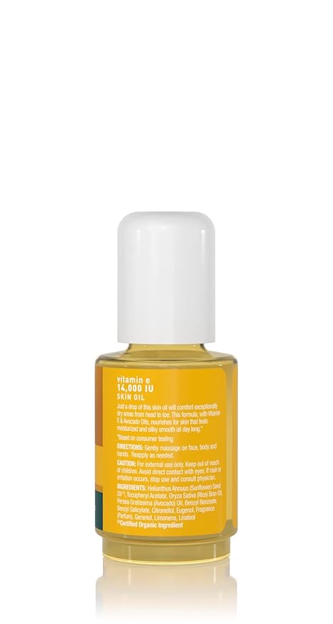 JASON Vitamin E 14,000 IU Moisturizing Oil , For Nourishing Dry Spots, 1 Fluid Ounces