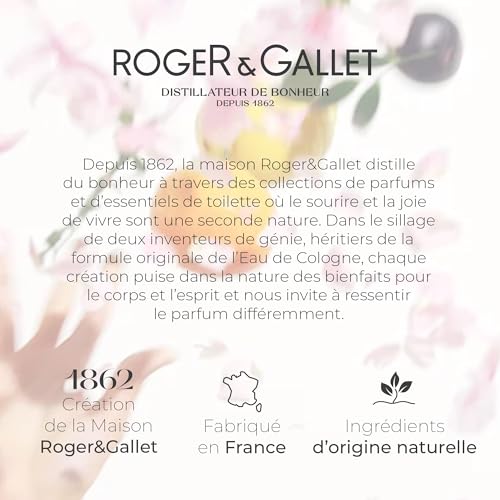 ROGER & GALLET | Eau De Cologne Spray For Men & Women | Jean Marie Farina 1 Oz.