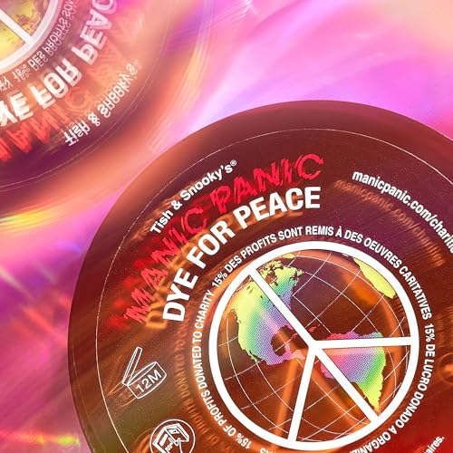 MANIC PANIC Classic Pillarbox Red Semi Permanent Hair Color - True Red Hair Dye for Women & Men That Lasts 4-6 Weeks - Vegan, Ammonia & Cruelty-Free - Create & Mix Custom Shades (4oz)