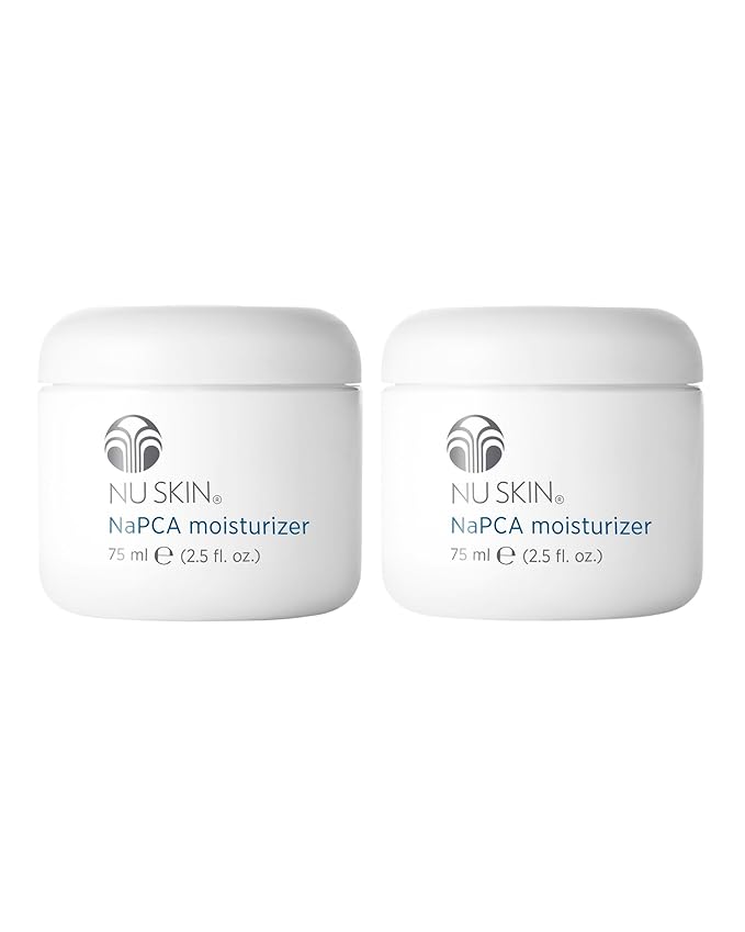 NuSkin NaPCA Moisturizer | Hydrating & Soothing Moisturizer with Vitamin E & Aloe Vera | Non-Greasy Formula for All Skin Types | Locks in Moisture for All-Day Hydration | 4.2 oz | 2 Pack
