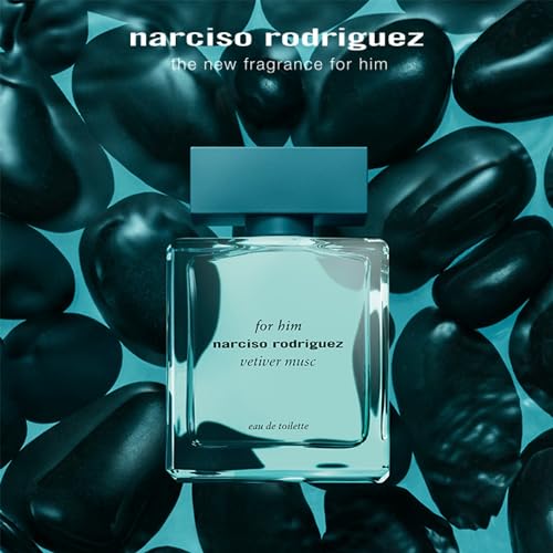 Vetiver Musc by Narciso Rodriguez for Men - 3.3 oz EDT Spray