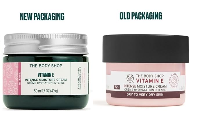 The Body Shop Vitamin-E Intense Moisture Cream for Unisex, 1.7 Ounce