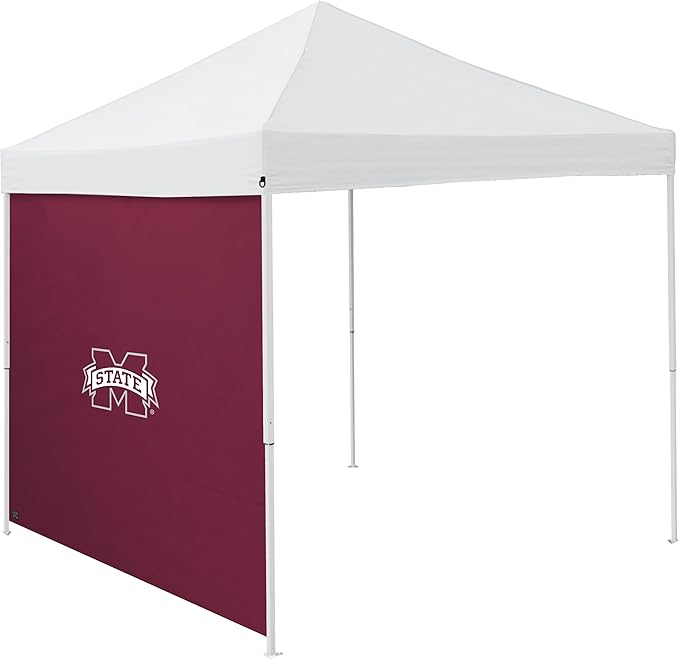 Logo Brands Officially Licensed NCAA Unisex 9 x 9 Side Panel, One Size, Team Color