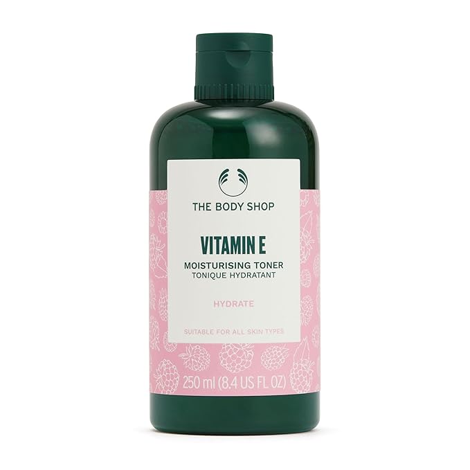 The Body Shop Vitamin E Hydrating Toner – Hydrates, Refreshes & Cleans – For All Skin Types – 8.4 oz