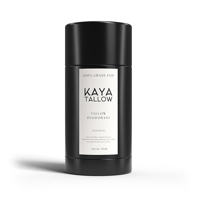 Tallow Deodorant - Aluminum-Free - Long Lasting - 100% Grass-Fed Tallow Deodorant with Arrowroot - Unisex
