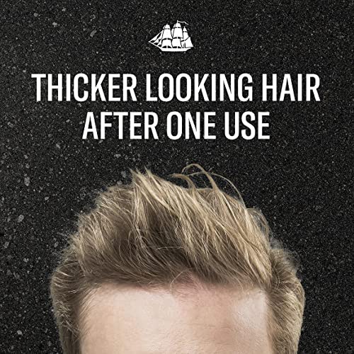 Old Spice Men's Thickening 2-in-1 Shampoo and Conditioner with Biotin and Menthol (17.9 Fl Oz) & Thickening Styling Pomade Infused with Biotin Bundle (2.22 Oz)