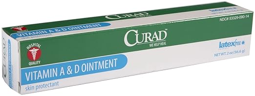 CURAD Vitamin A and D Ointment, 2-Ounce Tube, Case of 12