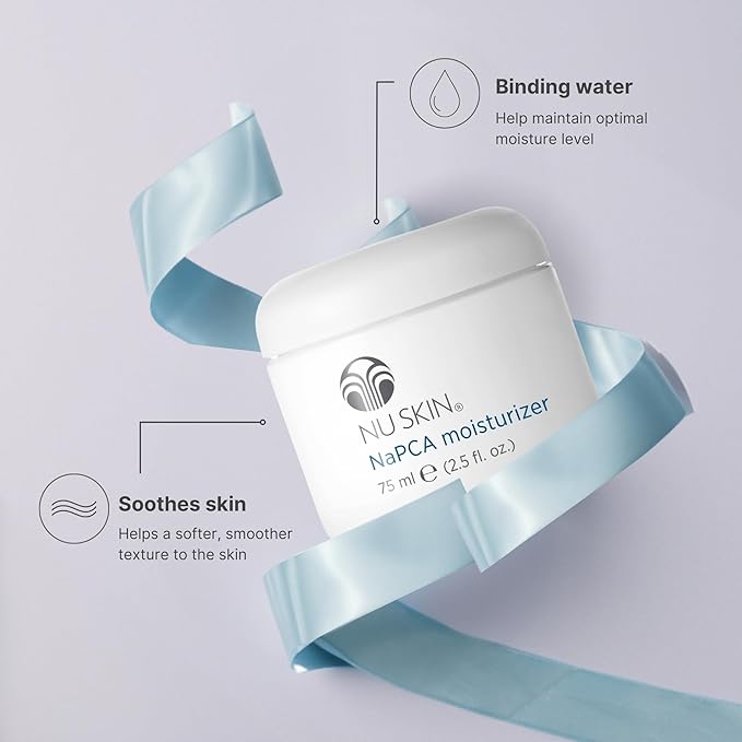 NuSkin NaPCA Moisturizer | Hydrating & Soothing Moisturizer with Vitamin E & Aloe Vera | Non-Greasy Formula for All Skin Types | Locks in Moisture for All-Day Hydration | 4.2 oz | 1 Pack
