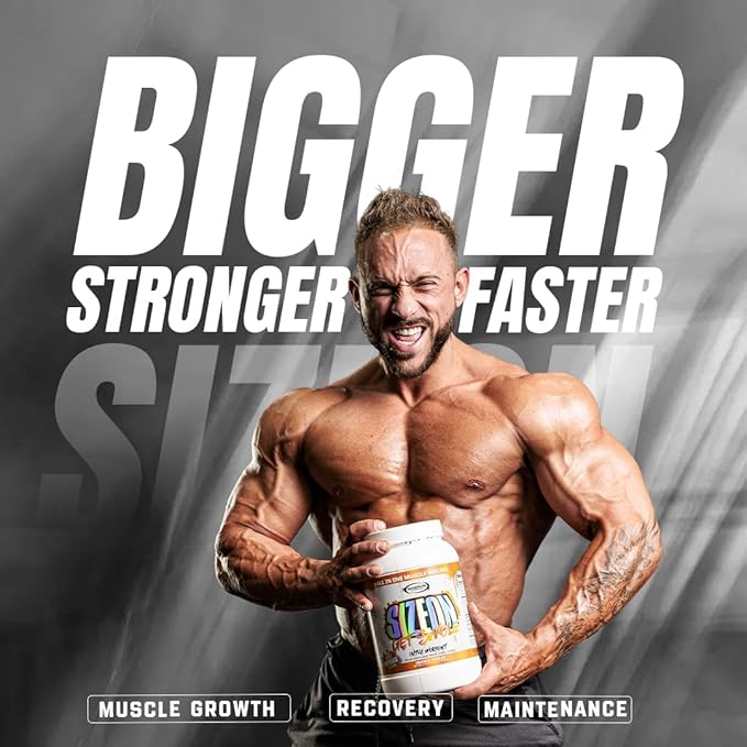 Gaspari Nutrition SizeOn, The Ultimate Hybrid Intra-Workout Amino Acid & Creatine Formula, Increased Muscle Volume & Muscle Recovery (3.59 Pounds, Rainbow Candy)