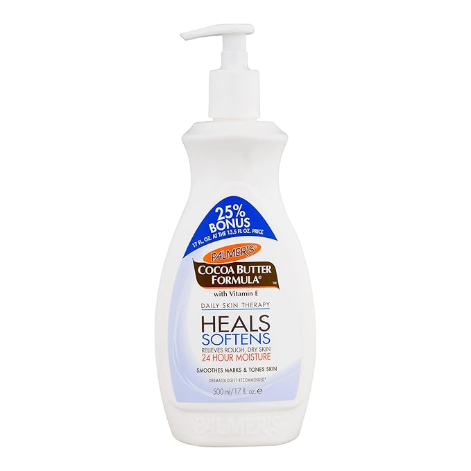 Palmers Cocoa Butter Lotion With Vitamin-E 17 Ounce Bonus (500ml) (Pack of 3)