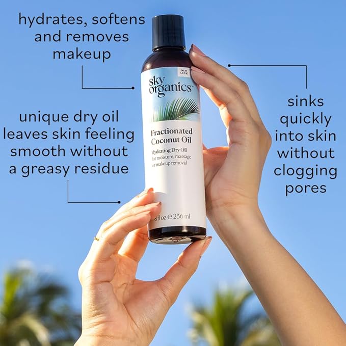 Sky Organics Coconut Oil and Vitamin E & Fractionated Coconut Oil
