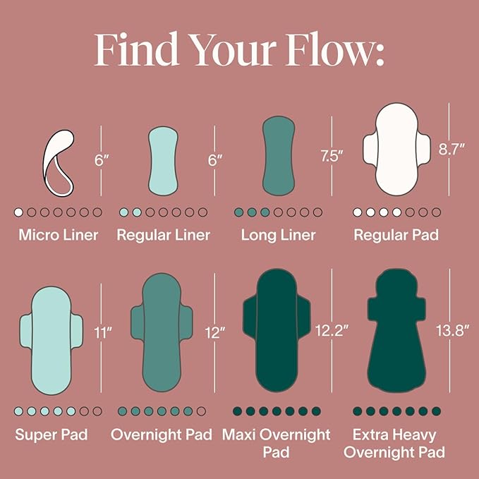 Cora Period Regular Liners | 100% Organic Cotton Topsheet | Unscented, No Wings (72 Liners)