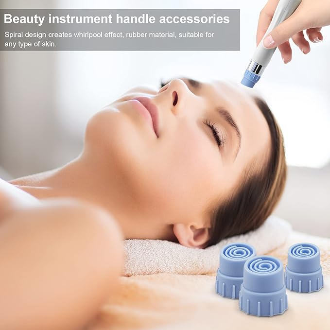 Face Care Skin Beauty Set Hydro Dermabrasion Water Scrub Silicone Tips Large Vortex 3/Pcs for Elitzia ET89 ETLB246 Or ETLB248 Beauty Machine