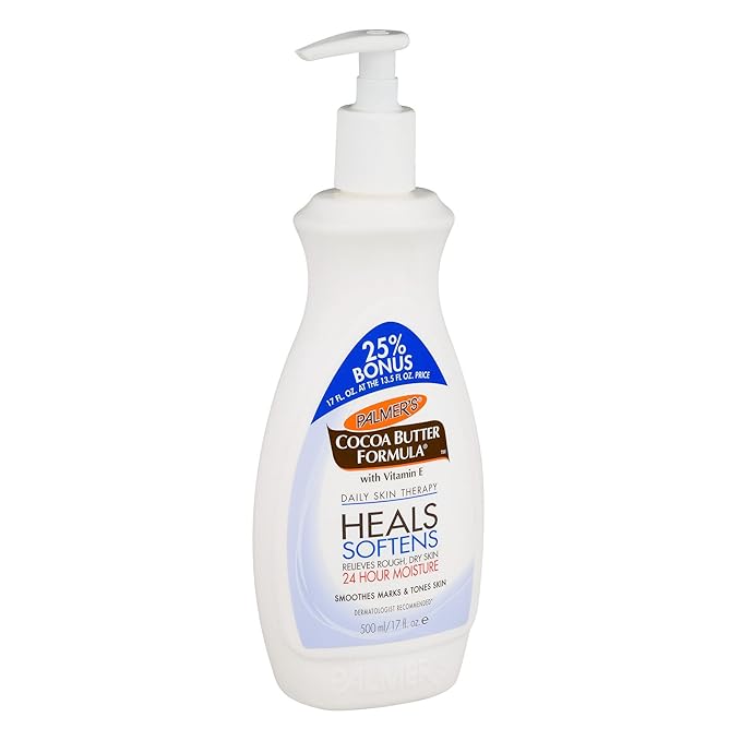 Palmers Cocoa Butter Lotion With Vitamin-E 17 Ounce Bonus (500ml) (Pack of 3)