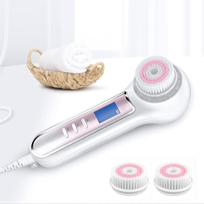 2Pcs Facial Cleansing Brush Replacement for UMICKOO, Keep Your Cleansing Device in Top Shape(Pink)