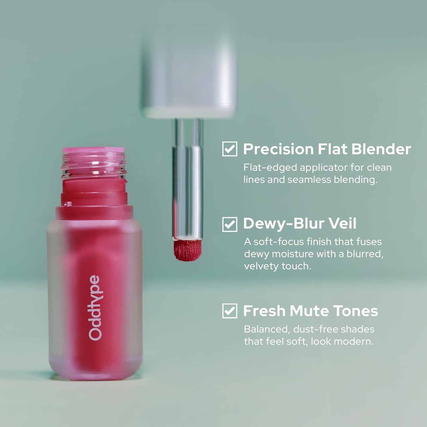 Unseen Blur Lip Tint Long-Lasting Stain, Blendable 3.2g (Karma, 3.2)