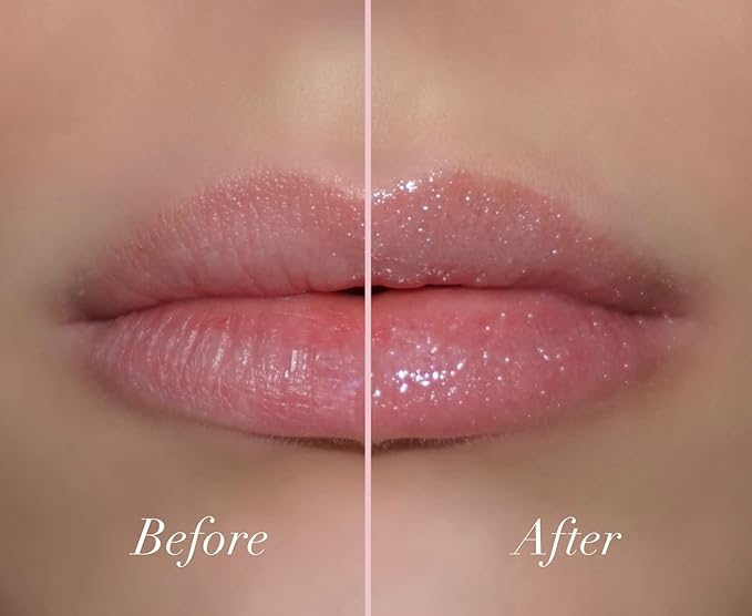 Girlactik Jello Gloss Balm – Hydrating Lip Gloss with Natural Shine, Pink Lemonade Scent, Moisturizing, and Smooth, Perfect for Everyday Lip Care with a Glossy Finish, 0.15 oz (Sparkliest)