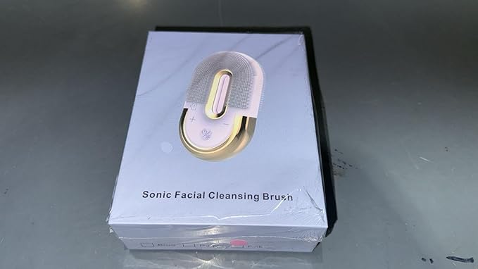 Electric Facial Cleansing Brush- 3 in 1 Multifunctional Face Cleanser Brush, Exfoliator & Massager - Vibrating Face Scrubber- Face Wash Brush with Wireless Charger, Pink