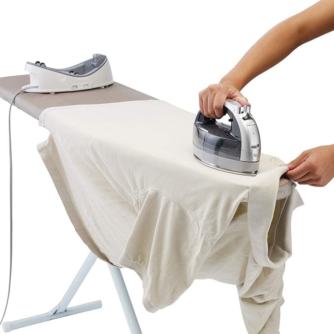 Panasonic NI-WL600 Cordless Steam/Dry Iron, 1500W Wide Stainless Steel Plate, Silver/Black