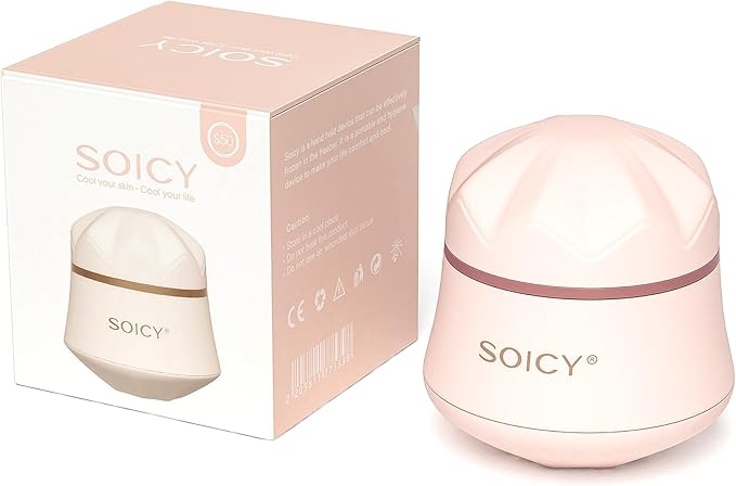 ONLYSKY BEAUTY Ice Roller for Face Body Massager Cold Massage Tools Facial Roller Women Gift （ Plastic）