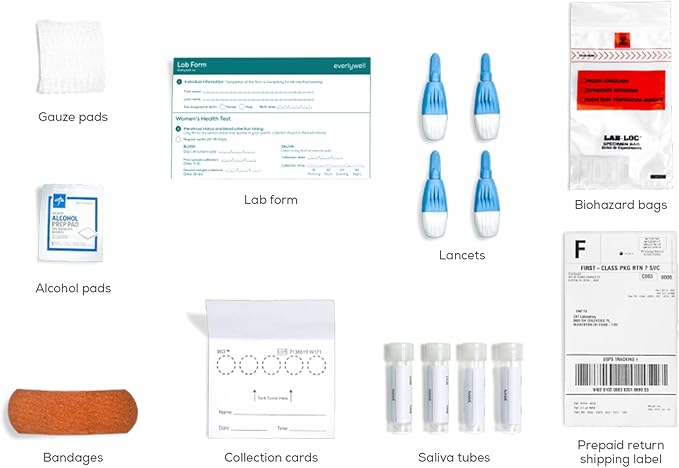 Everlywell Women's Health Test - at-Home Collection Kit - Accurate Results from CLIA-Certified Lab Within Days - Ages 18+