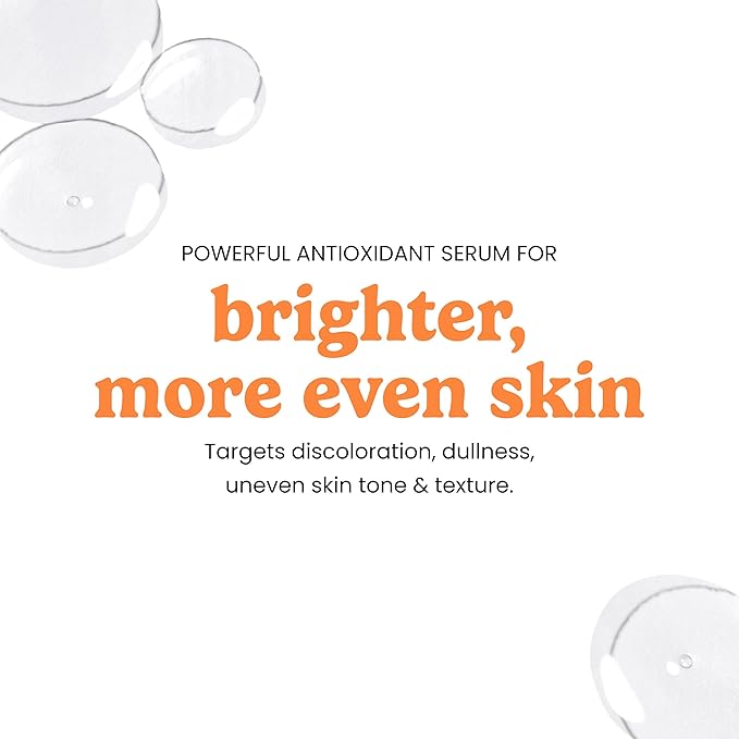 Timeless Skin Care Vitamin C Serum with Vitamin E & Ferulic Acid - Brightening Serum - for Oily & Dry Skin - Fragrance-Free - 28 Single-Use Pouches