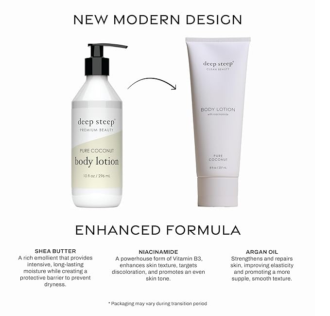 Deep Steep Classic Body Lotion (Pure Coconut)