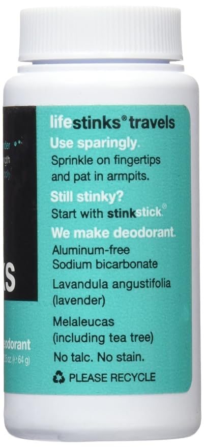 Extra Strength Lavender Travel Deodorant 2.25oz deodorant Aluminum Free