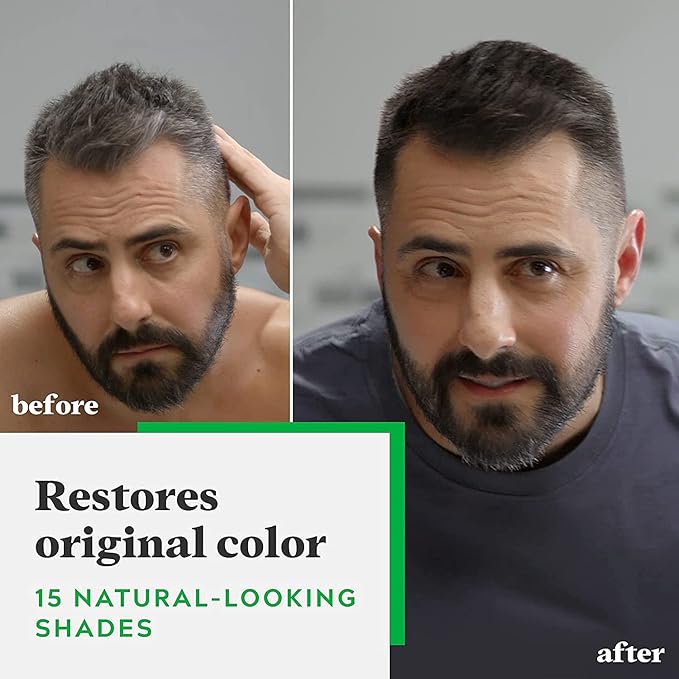 Just For Men Shampoo-In Color (Formerly Original Formula), Mens Hair Color with Keratin and Vitamin & Shampoo-In Color (Formerly Original Formula), Mens Hair Color with Keratin and Vitamin E
