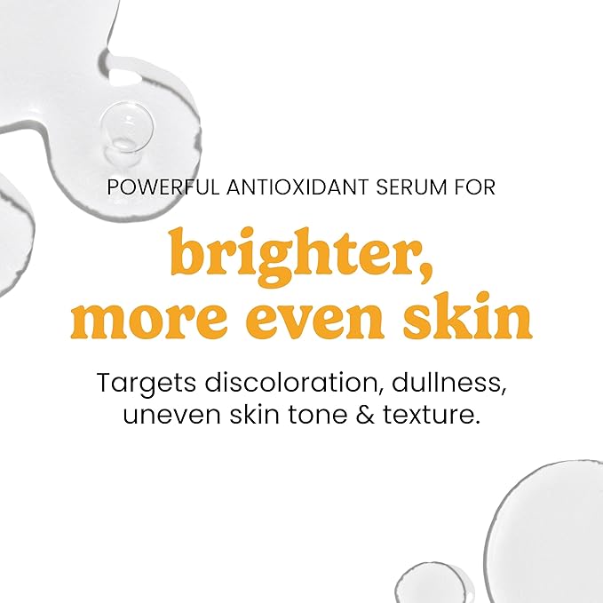 Timeless Skin Care Vitamin C Serum with Vitamin E & Ferulic Acid - Serum - for Oily & Dry Skin - Fragrance-Free - 1 Fl oz