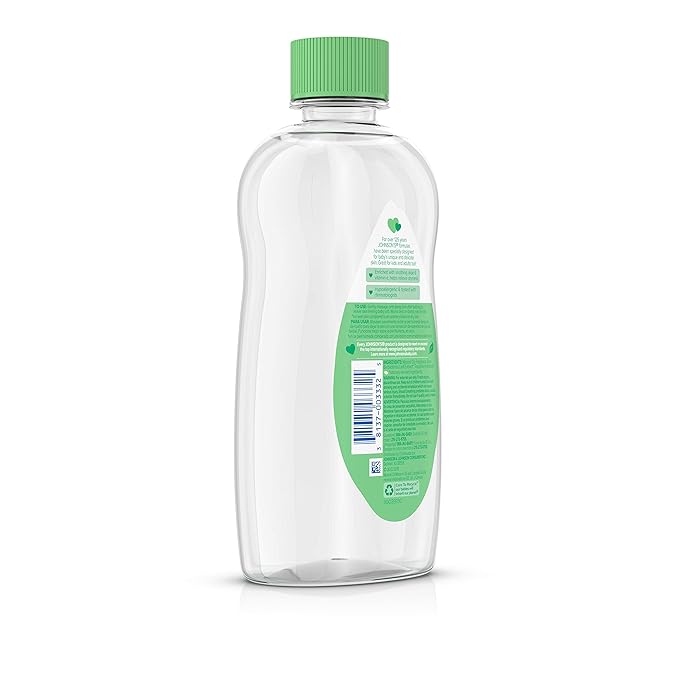 Johnson's Baby Johnson & Johnson Baby Oil, Aloe Vera & Vitamin E, Multicolor, 14 Fl Oz