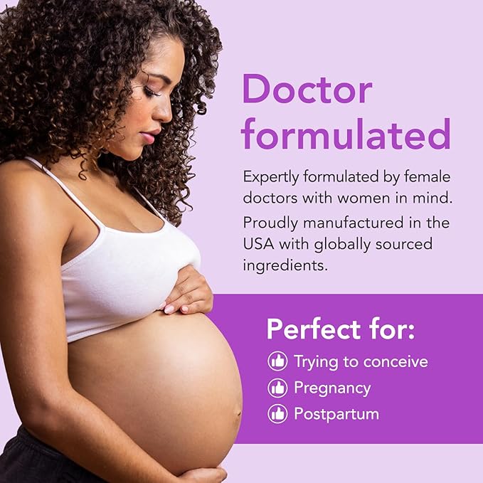 Premom Quantitative Ovulation Test Strips 20LH & Premom Prenatal Vitamin & Premom Fish Oil