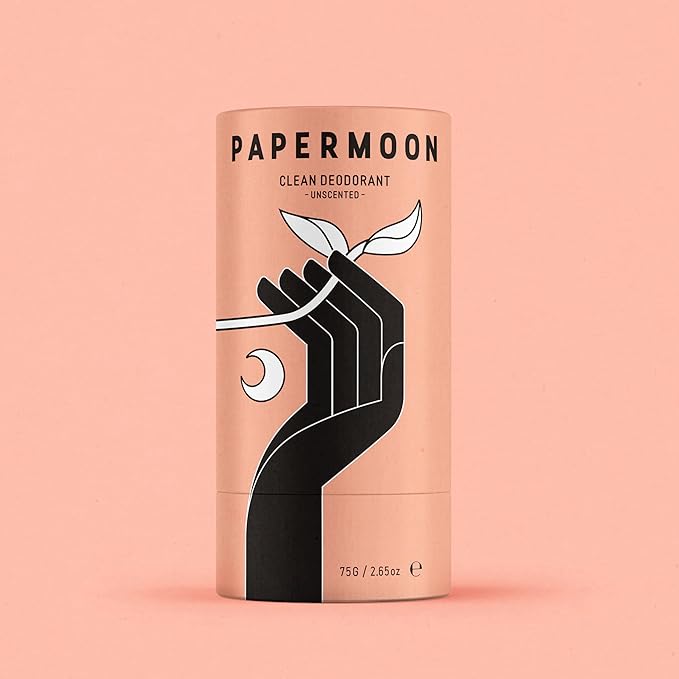 Papermoon 100% Natural Deodorant Unscented