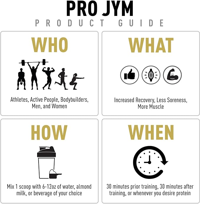 Pro JYM Vanilla Peanut Butter Protein Powder - Whey Protein Isolates, Casein, & Milk Protein, Lean Muscle Building for Men & Women, JYM Supplement Science, 45 Servings