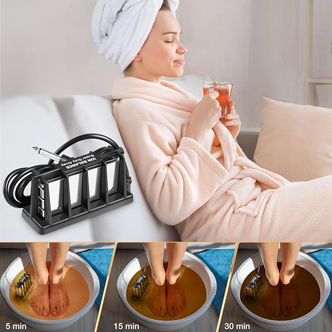 2 Pack Arrays for Ionic Detox Foot Bath Machine, Foot Detox Machine Replacement Arrays, Detox foot bath array for Ionic Detox Foot Bath Spa, Easy to Clean Ion Foot Spa Aarrays (2Pcak-L)