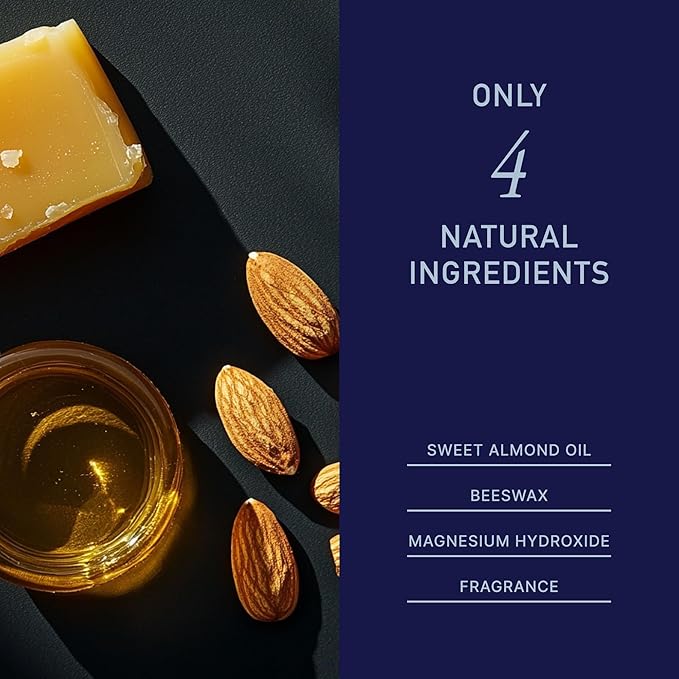 MAGSOL Natural Deodorant for Men & Women | Aluminum Free Deodorant | Gentle on Skin with Sweet Almond Oil & Beeswax | Baking Soda Free | Paraben & Pthalate Free (Patchouli)
