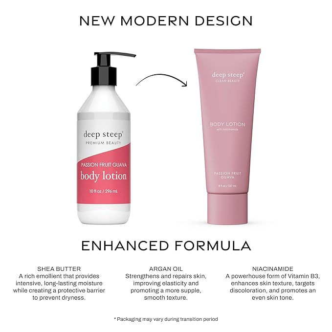 Deep Steep Classic Body Lotion (Passion Fruit Guava)