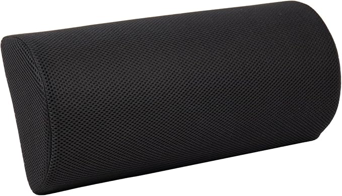Mind Reader Foot Rest, Foot Stool, Under Desk at Work, Ergonomic, Adjustable, Office, Foam, 7.5" L x 16.75" W x 3.75" H, Black