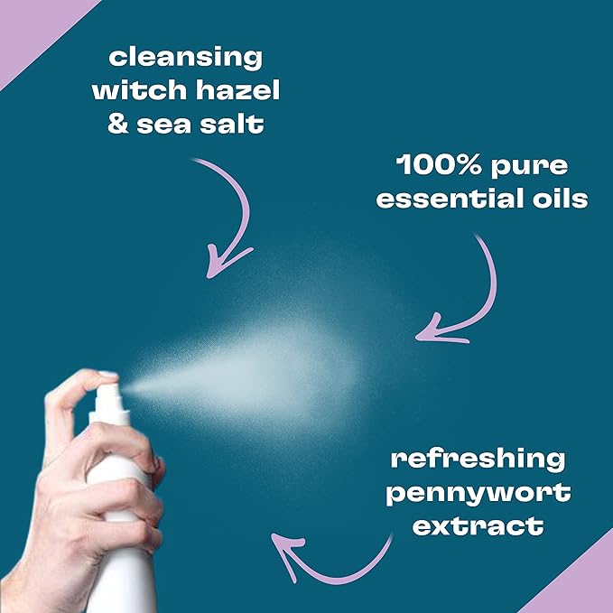 Kobi Natural Foot Deodorant Spray - No More Stinky Kid Feet - Eliminates Foot & Shoe Odor - Kid-Safe Ingredients - Sunset Bloom