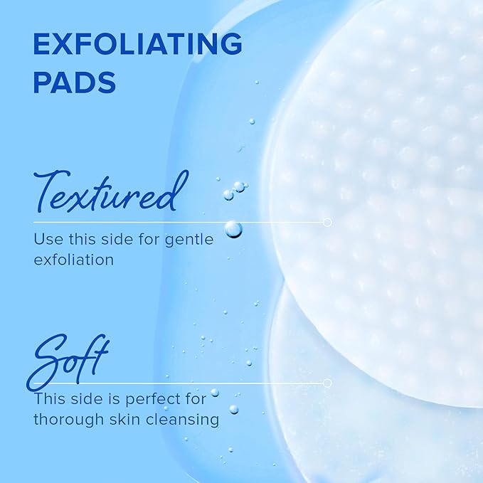 MAREE Glycolic Acid Pads 2 PACK - Toner Pads for Face Cleansing - Tea Tree Oil, Salicylic Acid & Vitamins E, B3, B5 - Facial Peel & Radiance Deep Cleaning Effect