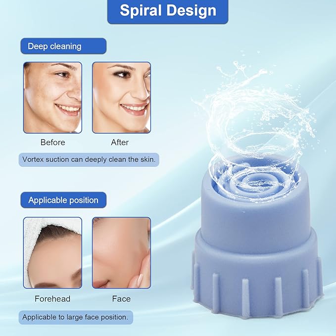 Face Care Skin Beauty Set Hydro Dermabrasion Water Scrub Silicone Tips Large Vortex 3/Pcs for Elitzia ET89 ETLB246 Or ETLB248 Beauty Machine