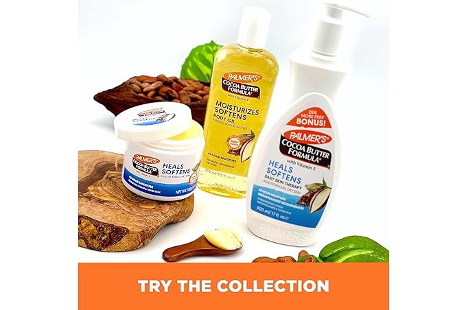 Palmers Cocoa Butter Lotion With Vitamin-E 17 Ounce Bonus (500ml) (Pack of 2)