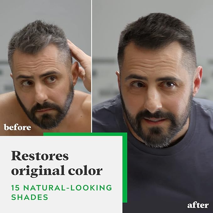 Just For Men Shampoo-In Color (Formerly Original Formula), Mens Hair Color with Keratin and Vitamin & Shampoo-In Color (Formerly Original Formula), Mens Hair Color with Keratin and Vitamin E