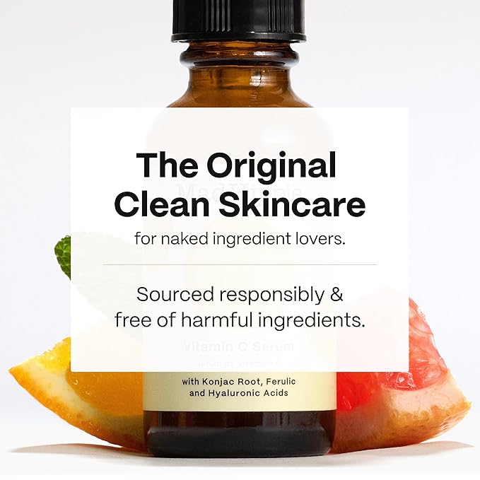 Mad Hippie Vitamin C Serum – Brightening Serum with Hyaluronic Acid, Ferulic Acid, Vitamin E